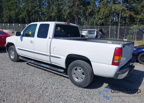 2001 GMC Sierra 1500 Sle z USA, uszkodzony, nr VIN 1GTEK19T61E161203